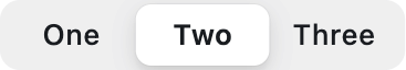 CupertinoSlidingSegmentedButton